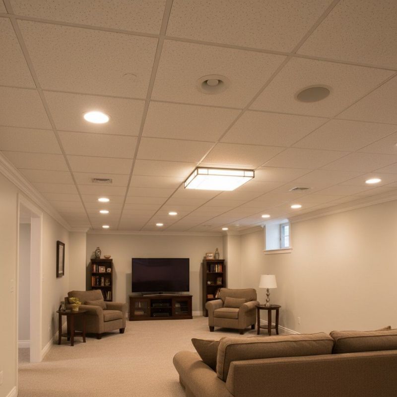 Acoustic Ceiling Insulation