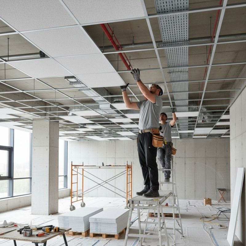 Acoustic Ceiling Insulation