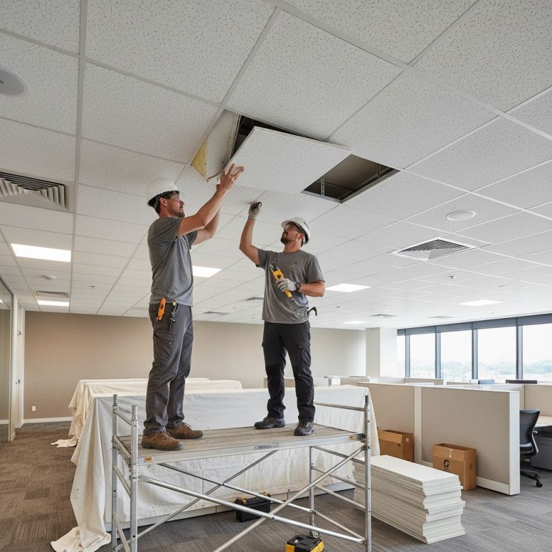 Acoustic Ceiling Insulation